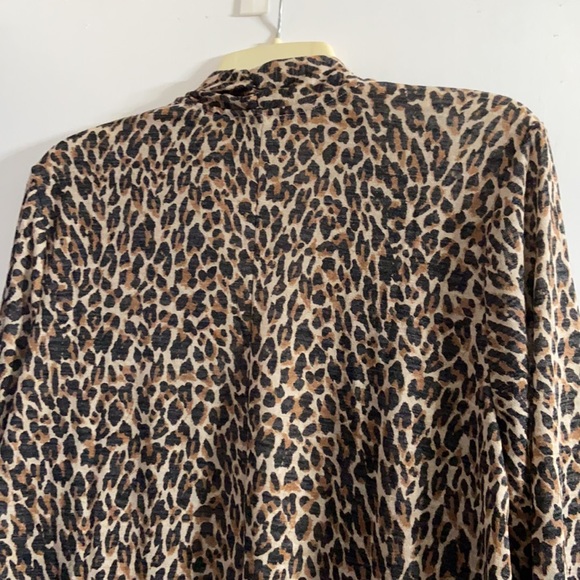 BNWT Lane Bryant Leopard Cardigan 18/20 - Picture 7 of 9